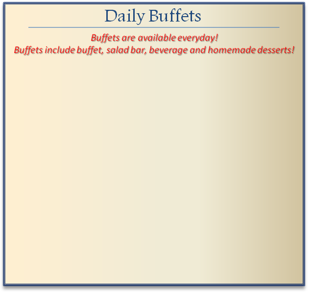 Daily Buffets